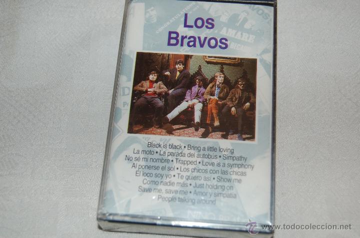 Casetes antiguos: LOS BRAVOS Cinta a casete precintada - Foto 1