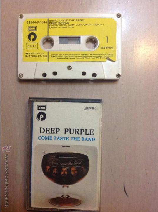 Casetes antiguos: DEEP PURPLE. COME TASTE THE BAND - Foto 1
