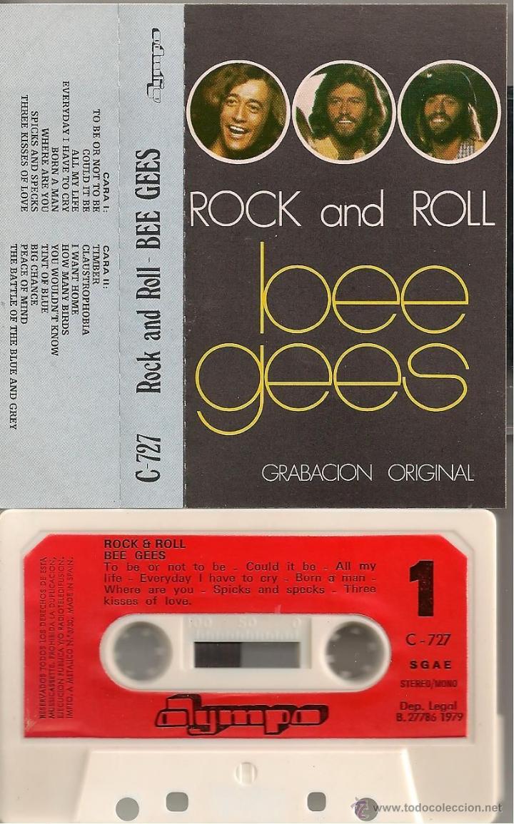 Casetes antiguos: BEE GEES - Rock and roll (CASSETTE OLYMPO 1979) - Foto 1
