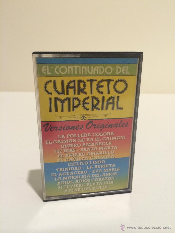 Casetes antiguos: CUARTETO IMPERIAL (EL CONTINUADO DEL CUARTETO IMPERIAL) - Foto 1