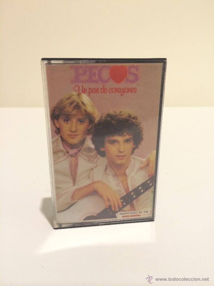 Casetes antiguos: LOS PECOS (UN PAR DE CORAZONES) - Foto 1
