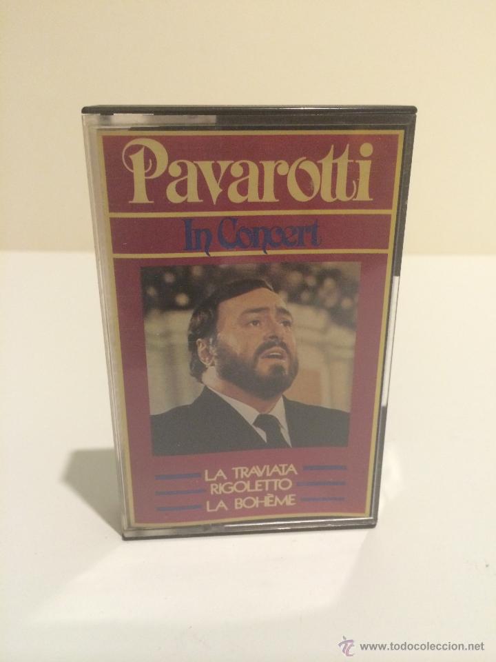 Casetes antiguos: PAVAROTTI IN CONCERT - Foto 1
