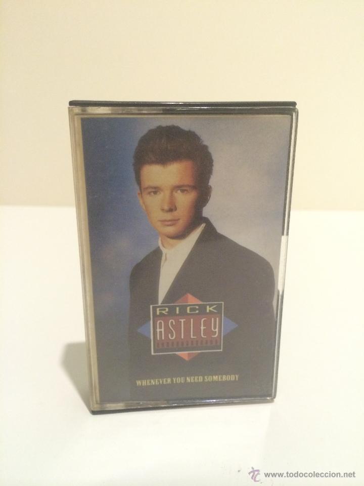 Casetes antiguos: RICK ASTLEY (WHENEVER YOU NEED SOMEBODY) - Foto 1