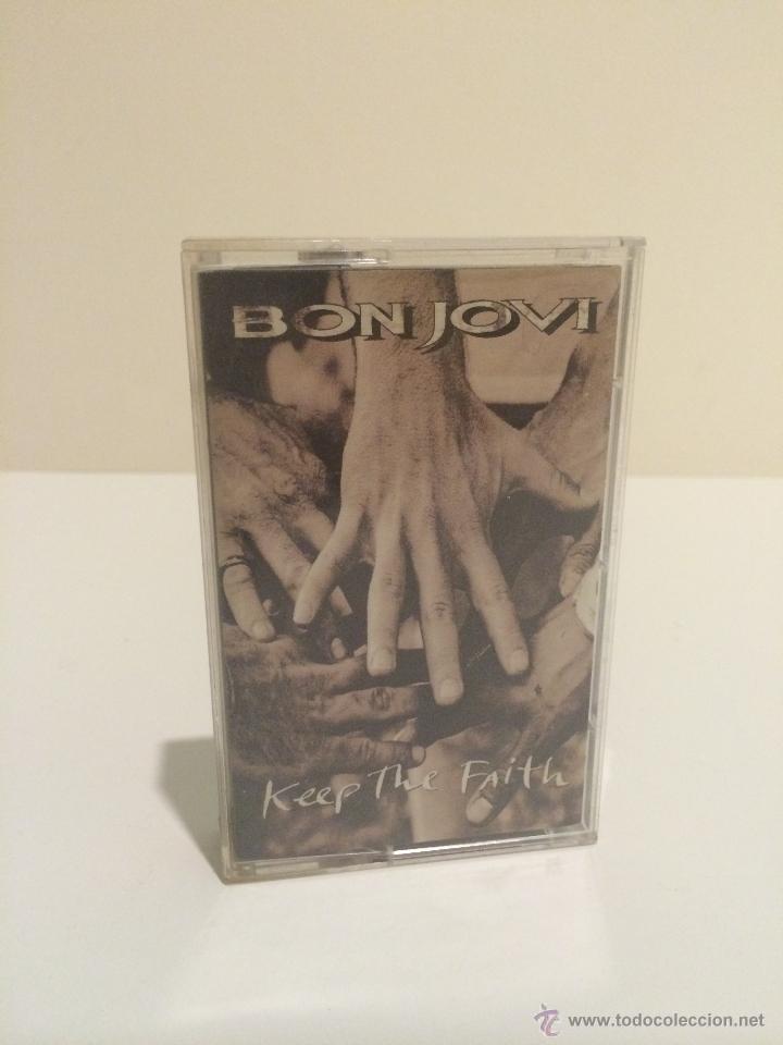 Casetes antiguos: BON JOVI KEEP THE FAITH - Foto 1