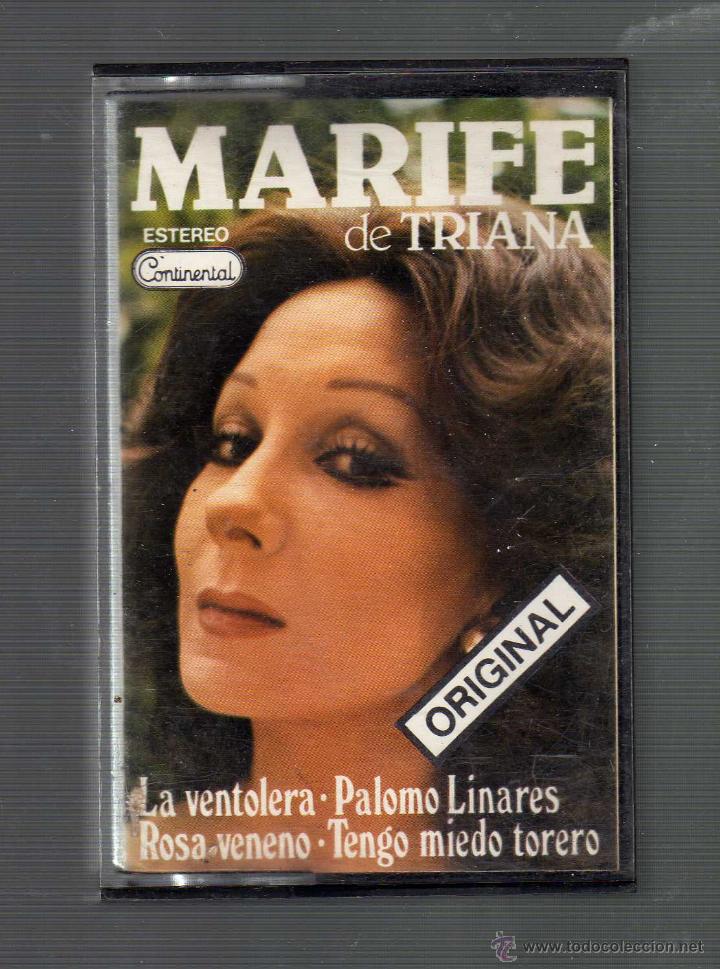 Casetes antiguos: MARIF&Eacute; DE TRIANA - CONTINENTAL, 1977 - - Foto 1