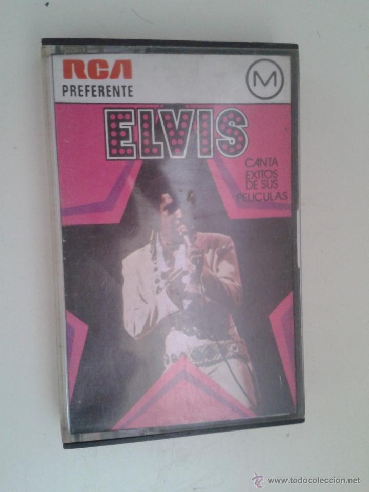 Casetes antiguos: ELVIS canta exitos de sus peliculas - RCA PREFERENTE - Foto 1