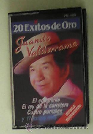 Casetes antiguos: Casete 20 &eacute;xitos de oro, Juanito Valderrama - Foto 1