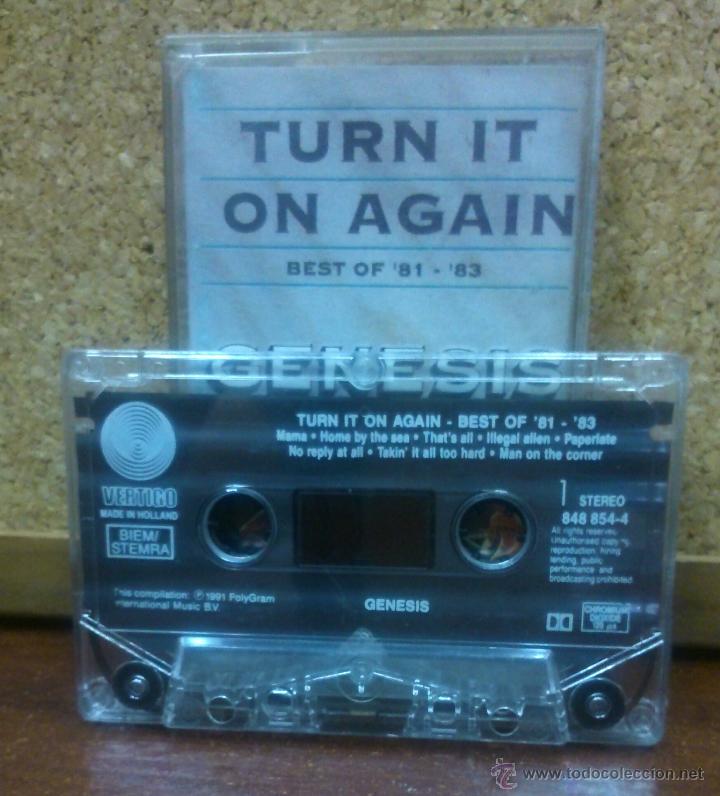 Casetes antiguos: GENESIS.................I KNOW WHAT I LIKE........Y.....TURN IT ON AGAIN..... - Foto 3