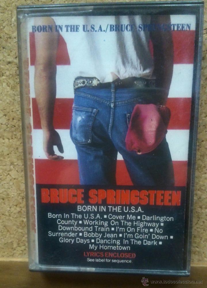 Casetes antiguos: BRUCE SPRINGSTEEN.-----BORN IN THE U.S.A