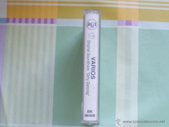 Casetes antiguos: DIRTY DANCING - Patrick Swayze - BANDA SONORA ORIGINAL - Foto 2
