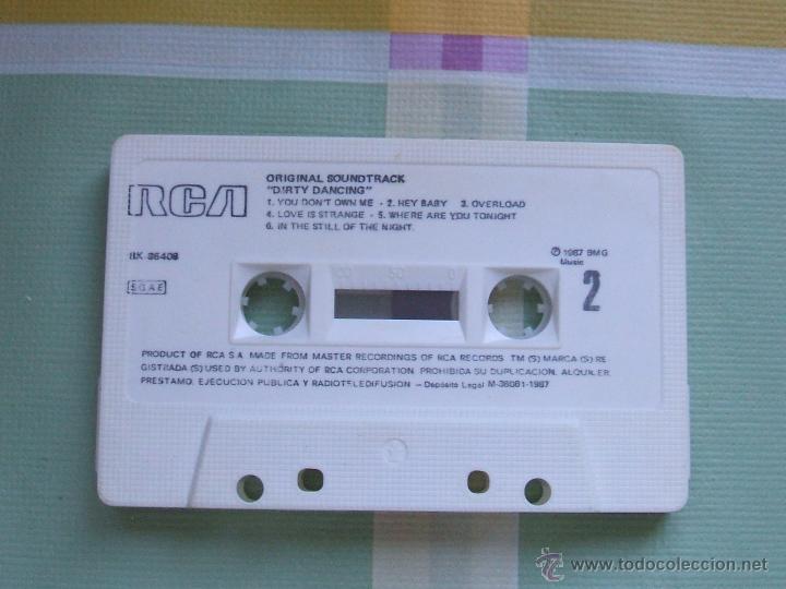Casetes antiguos: DIRTY DANCING - Patrick Swayze - BANDA SONORA ORIGINAL - Foto 4