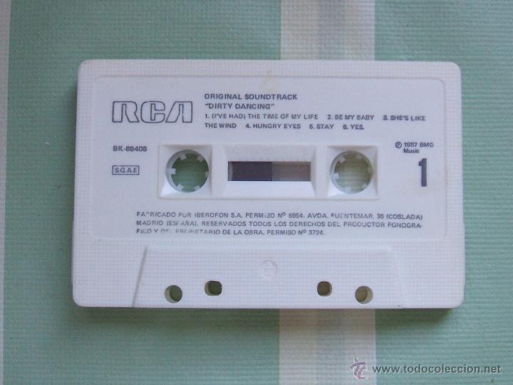 Casetes antiguos: DIRTY DANCING - Patrick Swayze - BANDA SONORA ORIGINAL - Foto 5