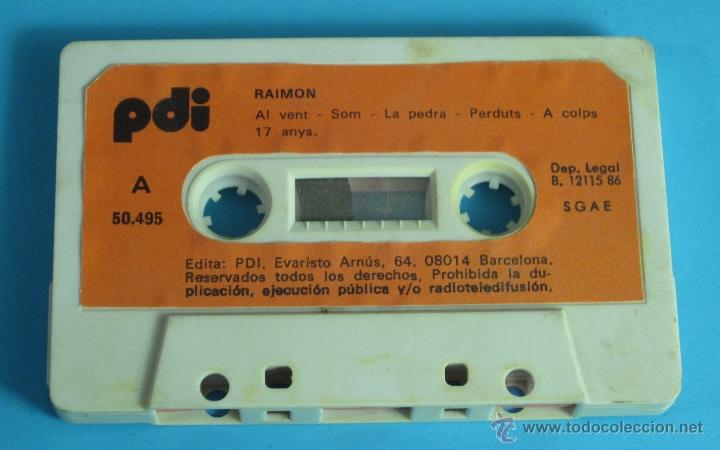 Casetes antiguos: RAIMON. AL VENT - LA NIT .... 1986 - Foto 1