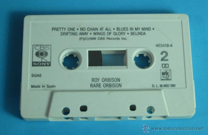 Casetes antiguos: ROY ORBISON. RARE ORBISON. CBS-SONY 1991 - Foto 2