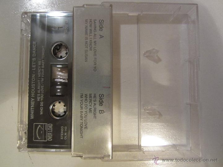 Casetes antiguos: CASETE WHITNEY HOUSTON LETS DANCE - Foto 2