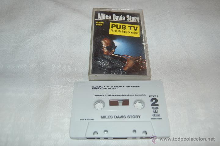 Casetes antiguos: MILES DAVIS STORY Doble duraci&oacute;n - Foto 1