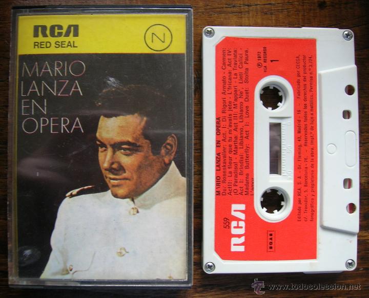 Casetes antiguos: MARIO LANZA EN OPERA. RCA 1972 - Foto 1