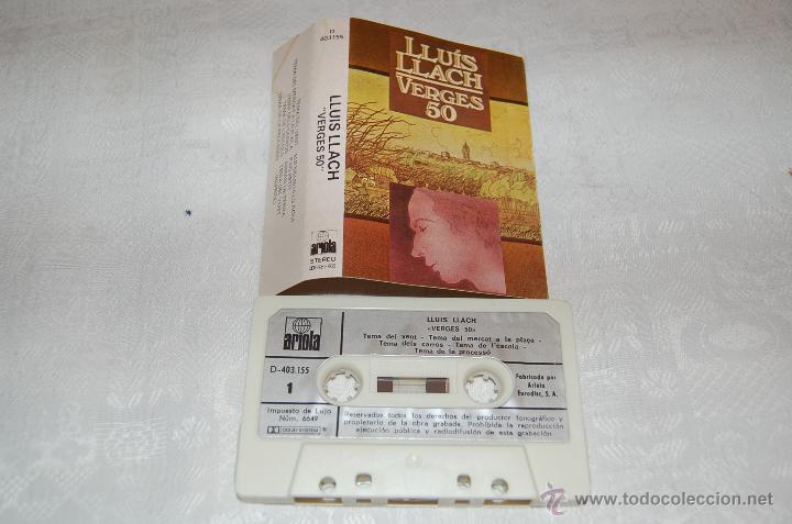 Casetes antiguos: LLUIS LLACH Verges 50 - Foto 1