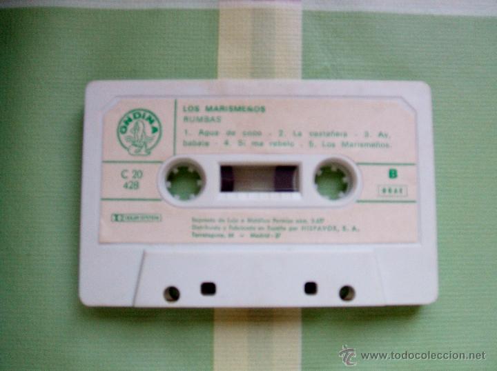 Casetes antiguos: LOS MARISME&Ntilde;OS - RUMBAS - Cassette  HISPAVOX 1981 - Foto 2