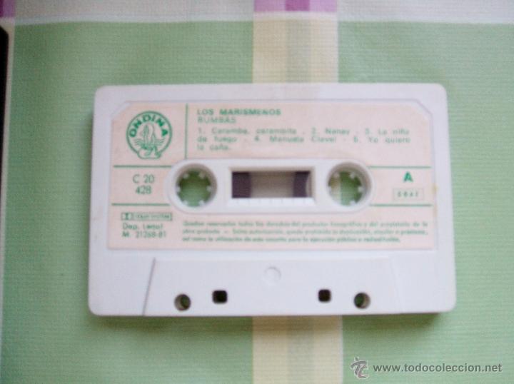 Casetes antiguos: LOS MARISME&Ntilde;OS - RUMBAS - Cassette  HISPAVOX 1981 - Foto 3