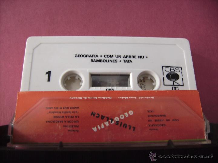 Casetes antiguos: lluis llach geografia, casete - Foto 2