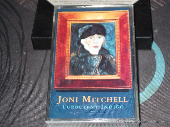 Casetes antiguos: JONI MITCHELL - TURBULENT INDIGO - CASETE - Foto 1