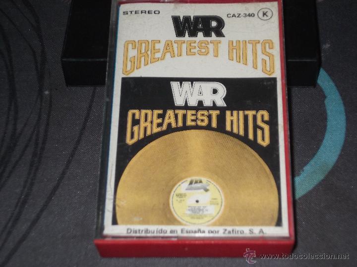 Casetes antiguos: WAR - GREATEST HITS - CASETE - Foto 1