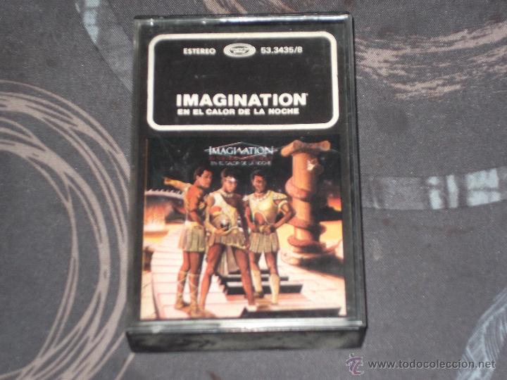 Casetes antiguos: IMAGINATION - EN EL CALOR DE LA NOCHE - CASETE - Foto 1