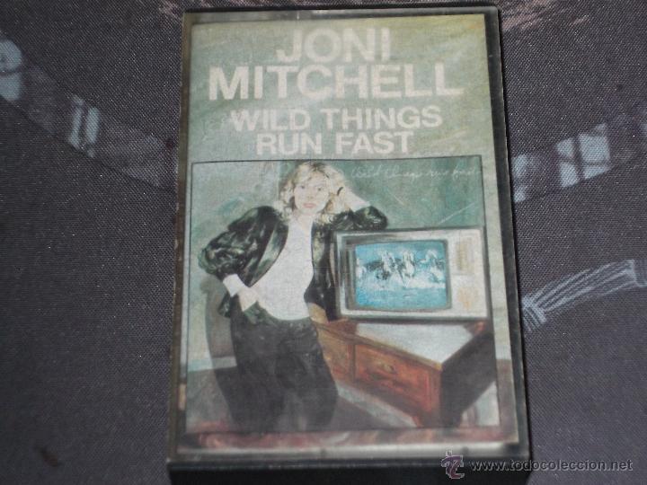 Casetes antiguos: JONI MITCHELL - WILD THINGS RUN FAST - CASETE - Foto 1