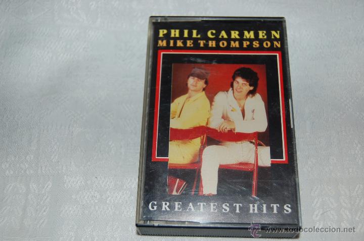 Casetes antiguos: PHIL CARMEN - MIKE THOMPSON Greatest Hits - Foto 1