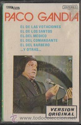 Casetes antiguos: PACO GANDIA. VERSION ORIGINAL.   CASE-13653 - Foto 1