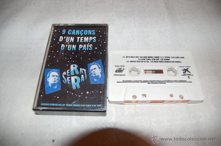 Casetes antiguos: JOAN MANUEL SERRAT dun temps dun pa&iacute;s - Foto 1