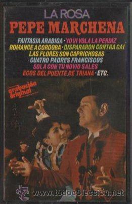 Casetes antiguos: PEPE MARCHENA. LA ROSA. GRABACION ORIGINAL.   CASE-13677 - Foto 1