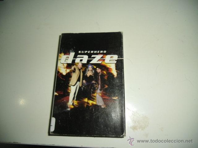 Casetes antiguos: CINTA CASETE SUPERHERO DAZE CAJA2 - Foto 1