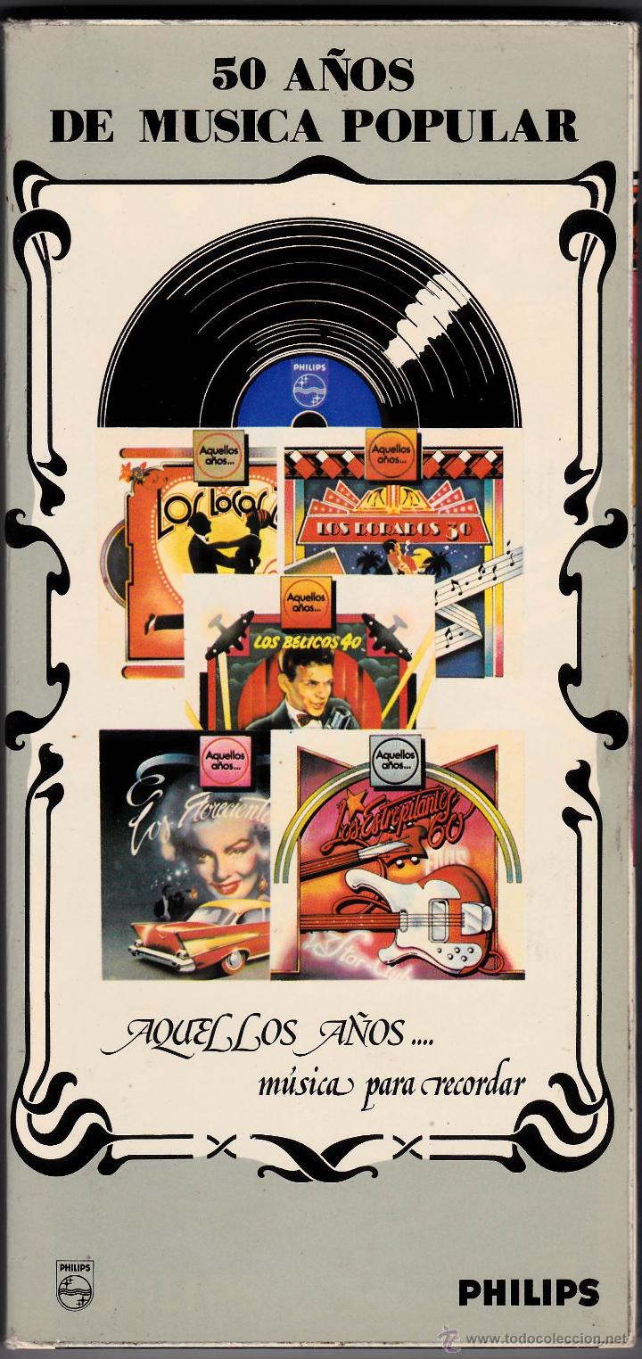 Casetes antiguos: 50 a&ntilde;os de m&uacute;sica popular