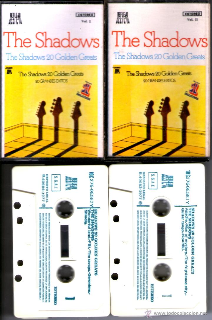 Casetes antiguos: The Shadows - 20 Golden Greats - Foto 1