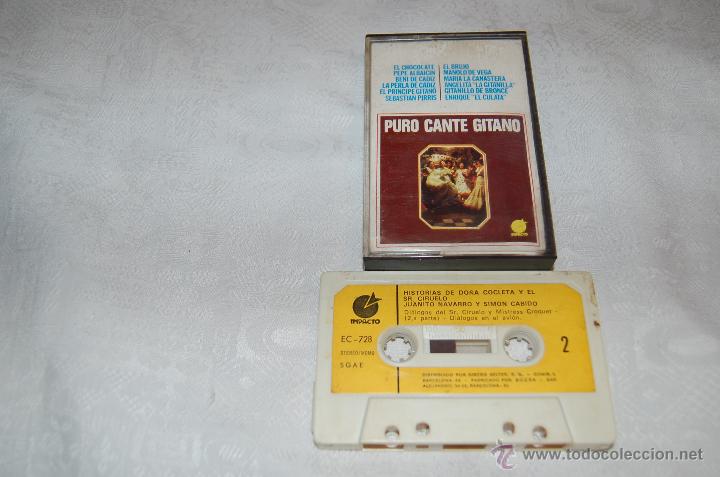 Casetes antiguos: PURO CANTE GITANO Cinta a casete - Foto 1