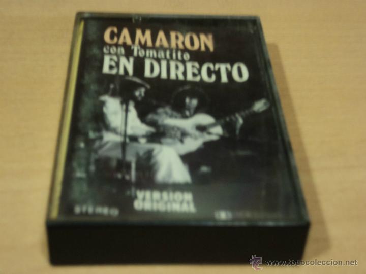 Casetes antiguos: CINTA DE CASETE CAMARON CON TOMATITO EN DIRECTO - Foto 1