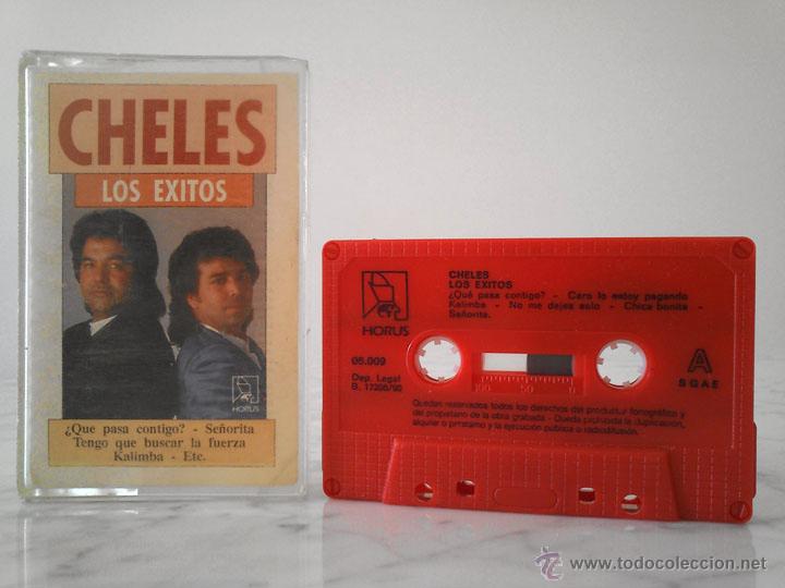 Casetes antiguos: CASETE - CHELES - LOS EXITOS - HORUS - 1990 - Foto 1