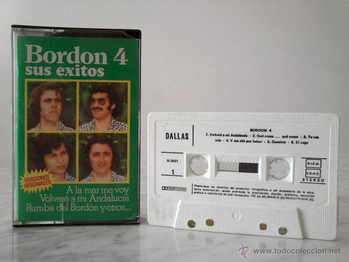 Casetes antiguos: CASETE - BORDON 4 - SUS EXITOS - DALLAS - 1982 - Foto 1