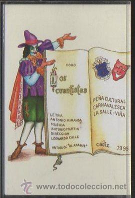 Casetes antiguos: CARNAVAL CADIZ 1995. CORO DE LA SALLE VI&Ntilde;A. LOS CUENTISTAS. CAR-1022 ,2