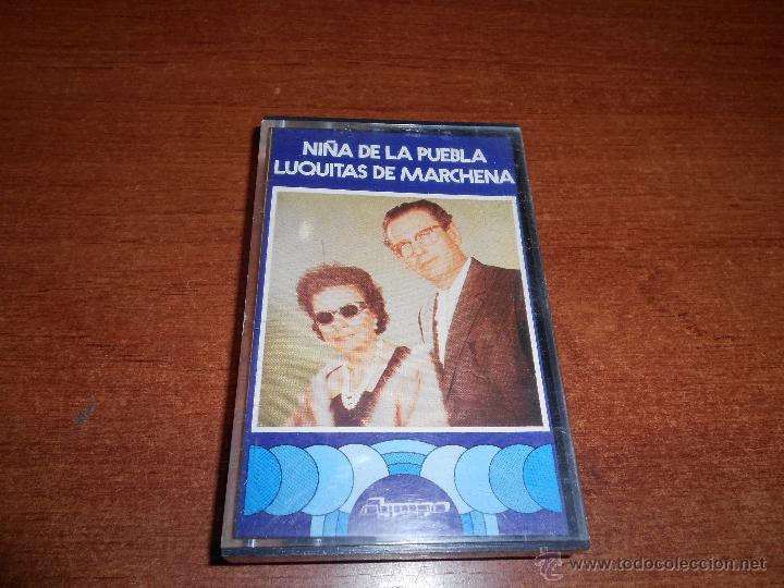 Casetes antiguos: CASETE FLAMENCO: NI&Ntilde;A DE LA PUEBLA. LUQUITAS DE MARCHENA.