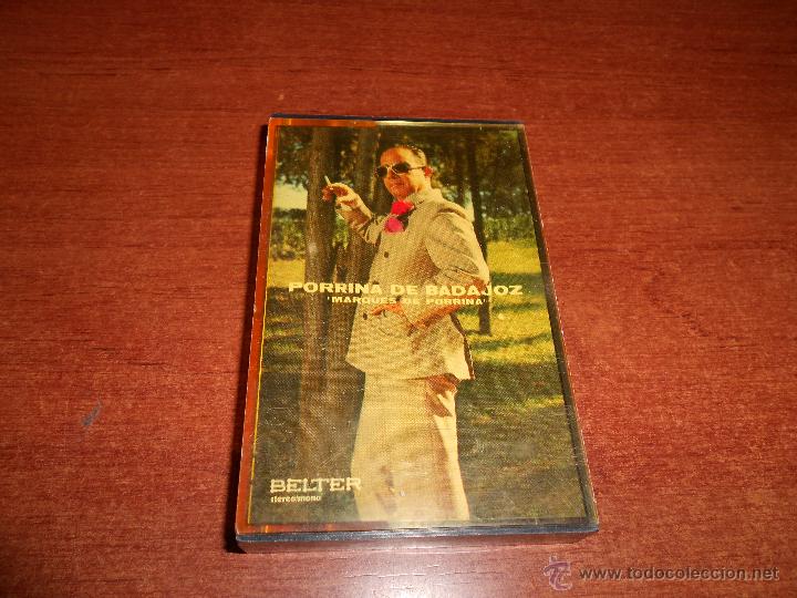 Casetes antiguos: CASETE FLAMENCO: PORRINA DE BADAJOZ. MARQUES DE PORRINA.