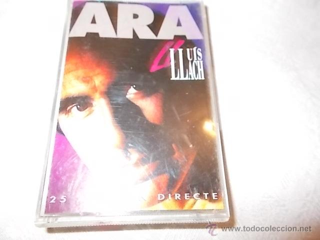 Casetes antiguos: LLUIS LLACH Ara 25 Anys en directe - Foto 1