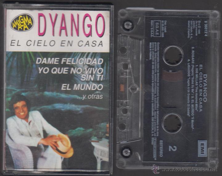Casetes antiguos: Dyango cassette El Cielo en Casa 1995 EMI - Foto 1