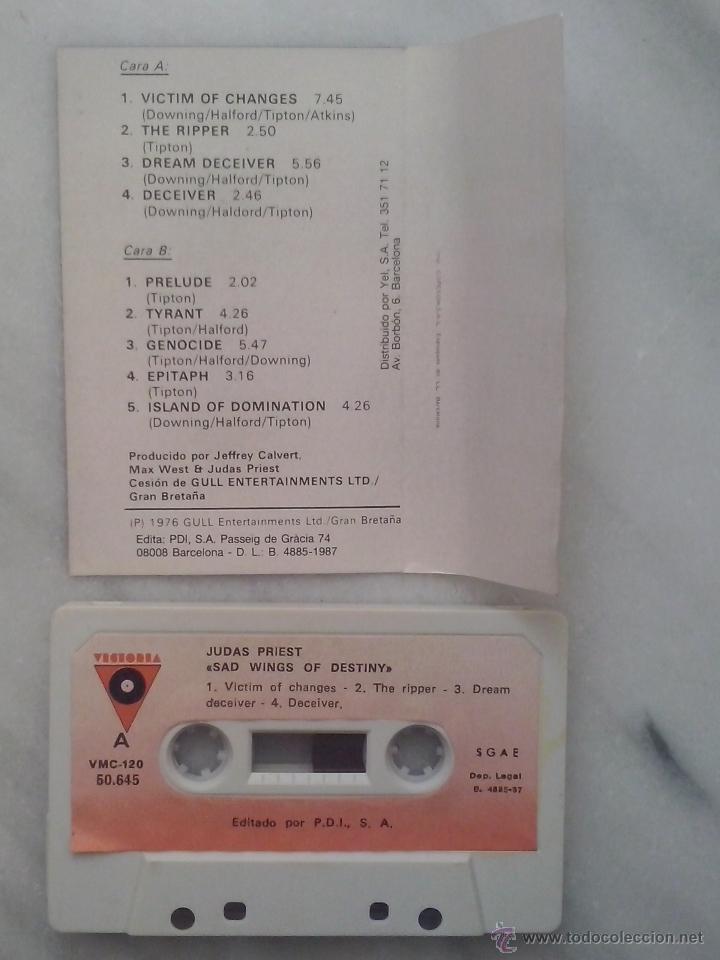 Casetes antiguos: el poder del heavy - judas priest - casete pdi 1987 - Foto 4