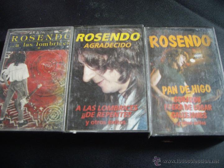 Casetes antiguos: LOTE DE 2 CASTS DE ROSENDO - Foto 1