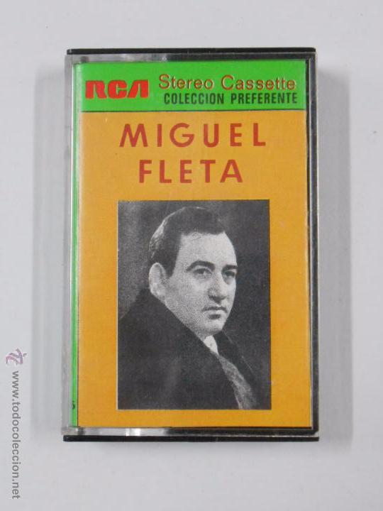 Casetes antiguos: MIGUEL FLETA. TDKCST2D - Foto 1
