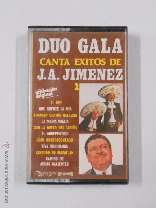 Casetes antiguos: DUO GALA. - CANTA EXITOS DE J. A. JIMENEZ. VOL. 2. TDKCST2D - Foto 1