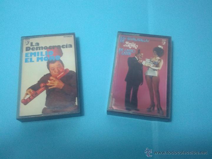 Casetes antiguos: Lote cassettes Emilio el Moro - Foto 1